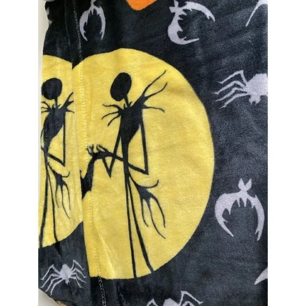 Nightmare Before‎ Christmas Plush Throw Blanket 50X70” Jack Oogie Sally NEW
